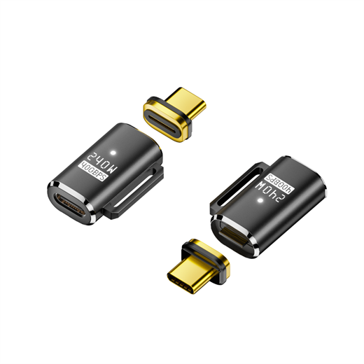 LivX 240W PD3.1 Manyetik USB-C Adaptör | 40Gbps USB4.0 Veri