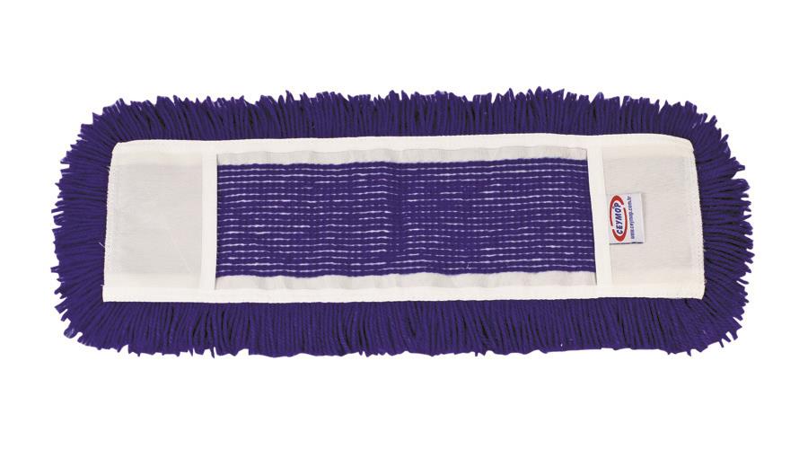 Ceymop Nemli Mop Yedeği Orlon Zincirdikiş Mavi 50cm