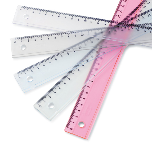 Mas 2230 Plastik Cetvel 30 cm 