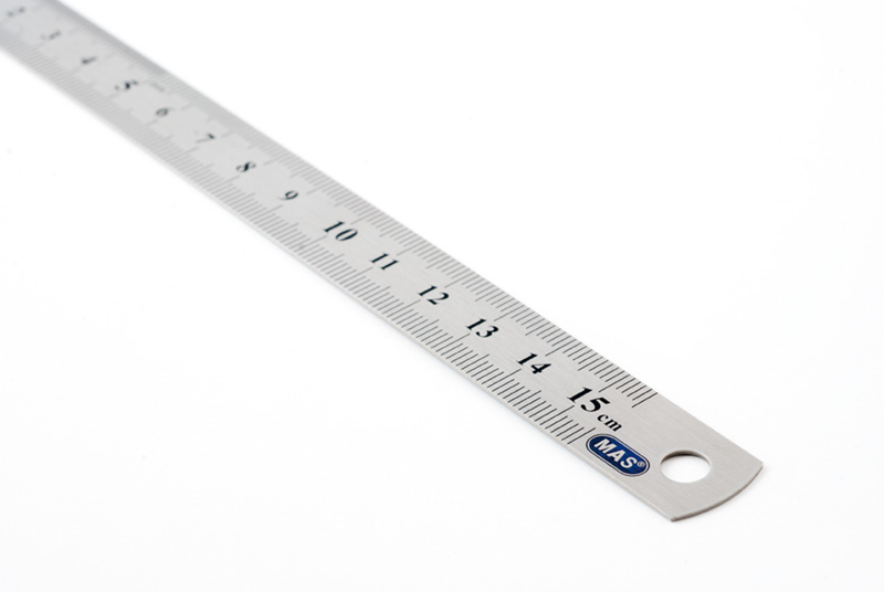 Mas 2328 Çelik Cetvel 15 cm