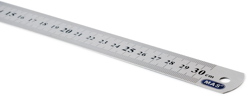 Mas 2330 Çelik Cetvel 30 cm