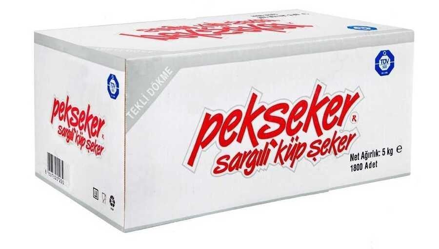 PekşekerPekşeker Tek Sargılı Kesme Şeker 5kg