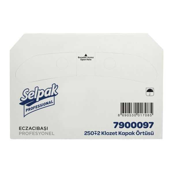 Selpak Professional Klozet Kapak Örtüsü 250'li