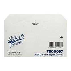 Selpak Professional Klozet Kapak Örtüsü 250'li
