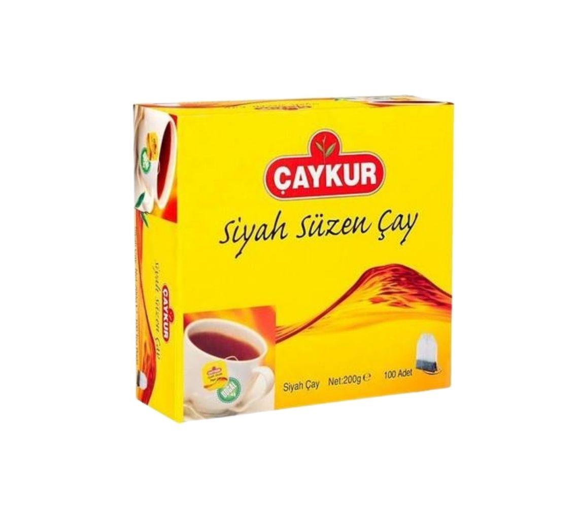 Çaykur Siyah Süzen Bardak Poşet Çay 2gr 100lü Paket
