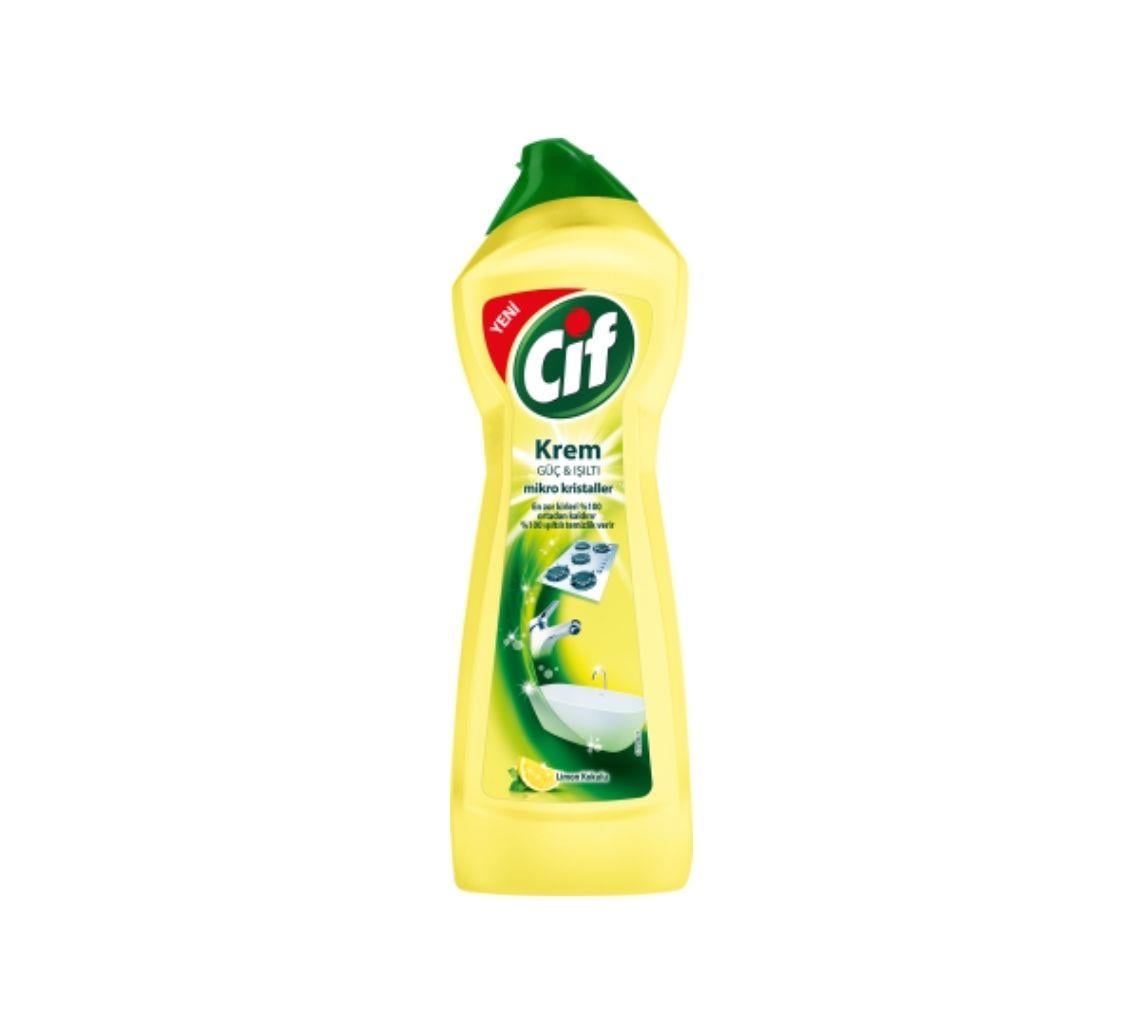CifCif Krem Temizleyici Limonlu 750 ml