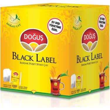Doğuş Black Label Bardak Poşet Çay 1000'li Kutu