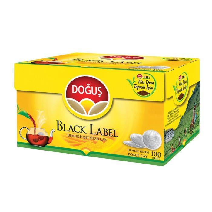 Doğuş Black Label Demlik Poşet Çay 100′lü Paket