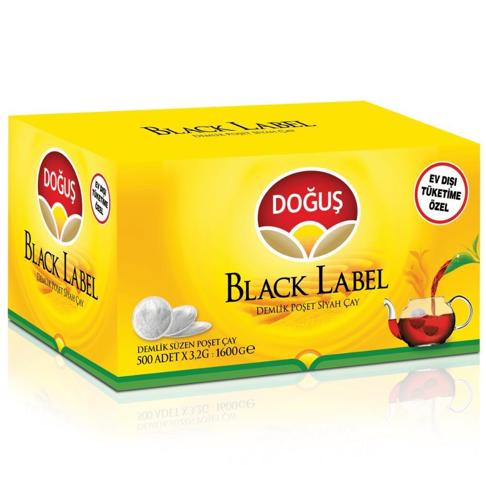 Doğuş Black Label Demlik Poşet Çay 3.2gr 500'lü Paket