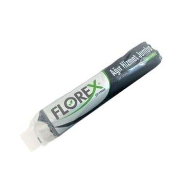 Florex Çöp Torbası Jumbo Siyah Ağır Hizmet Torbası 80x110 700gr 10'lu 617