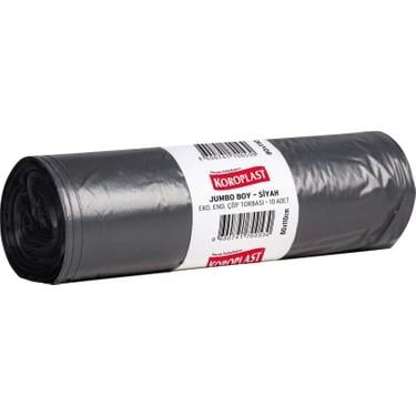 Koroplast Çöp Torbası Eko End Jumbo Siyah 80x110