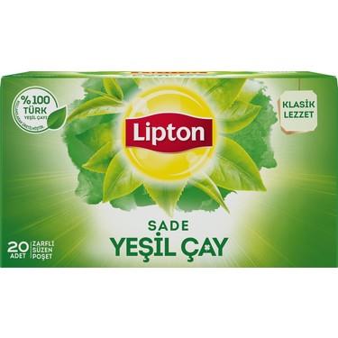 Lipton Bitki Çayı Yeşil Çay Sade 20'li Paket