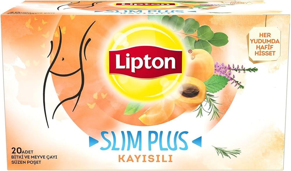 Lipton Slim Plus Kayısılı 20'li Paket