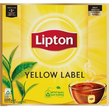 Lipton Yellow Label Bardak Poşet Çay 2gr 100'lü Paket