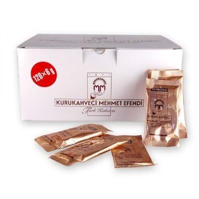 Mehmet Efendi 120x6 gr Tek Fincanlık Türk Kahvesi