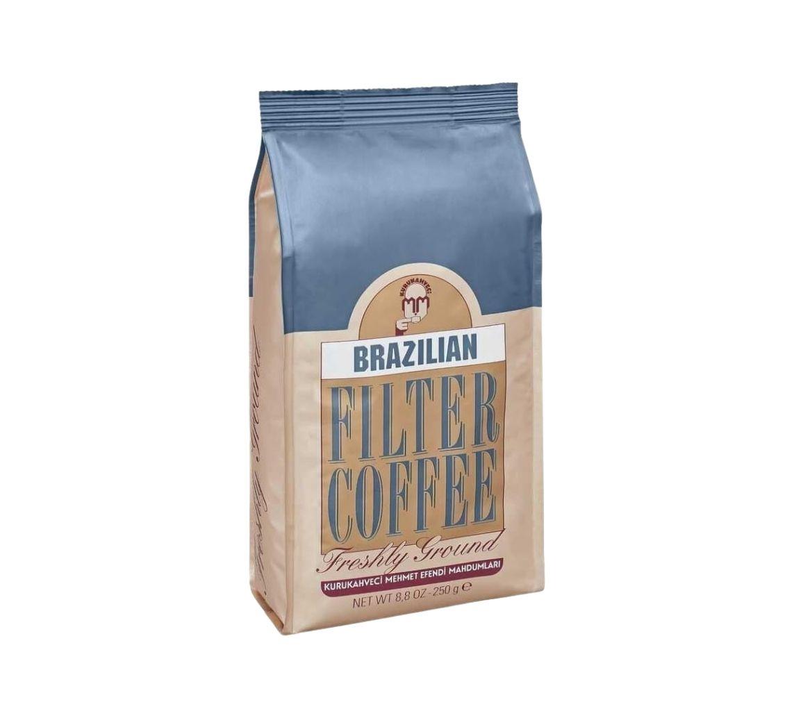 Mehmet Efendi Brazilian Filtre Kahve 250 gr Öğütülmüş