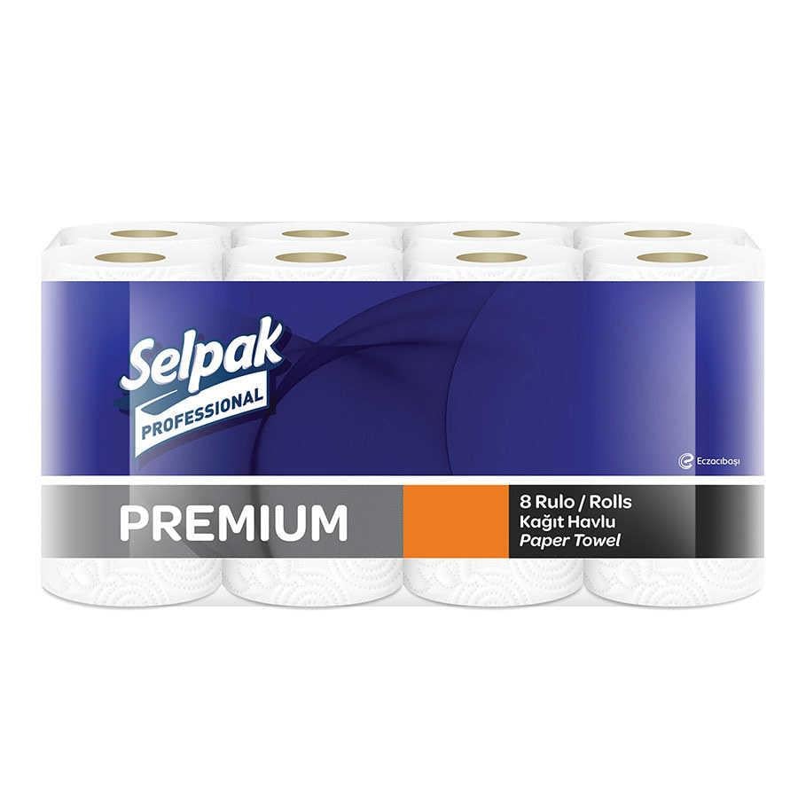 Selpak Professional Premium Kağıt Havlu 8'li