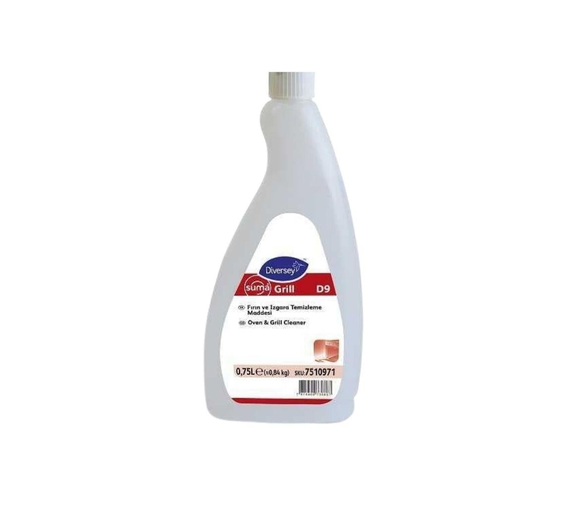 Suma Grill D9 Izgara ve Fırın İçin Ağır Yağ Çözücü 750 ml