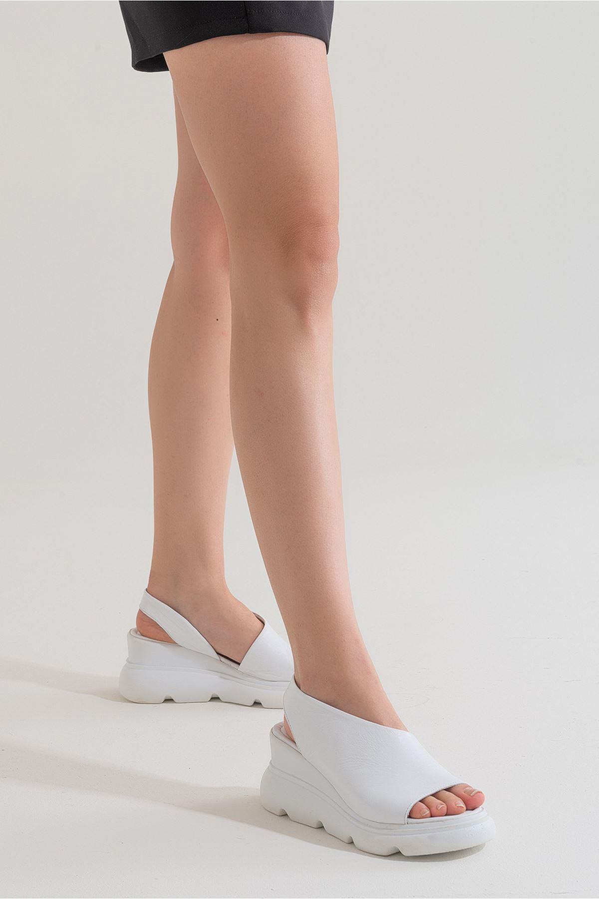Deri Kadın Sandalet