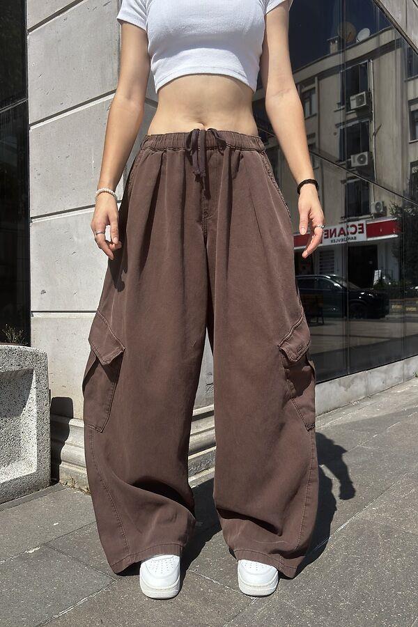 Premium Bobbi Textured Stripe Trousers Pants