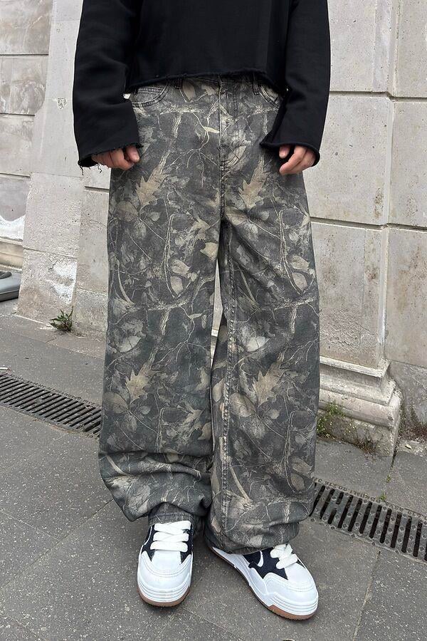 Premium Jack Leaf Barko Baggy Pants