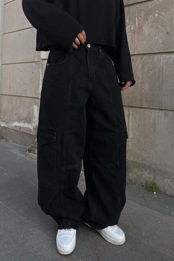 Premium Washed Black Mold Stance Cargo Jeans