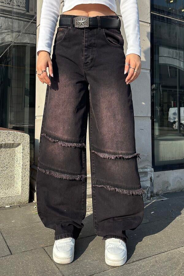 Antrasit Bronz Ton Baggy Pants