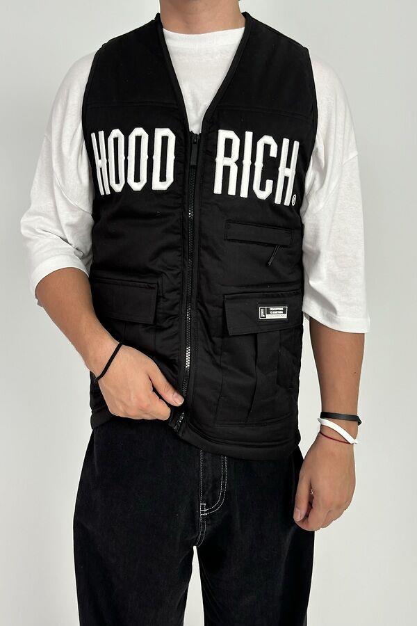 HDRCH Black Puffer Yelek