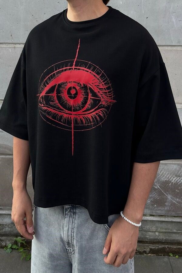 MW Premium Special Oversized Crimson Eye T-shirt