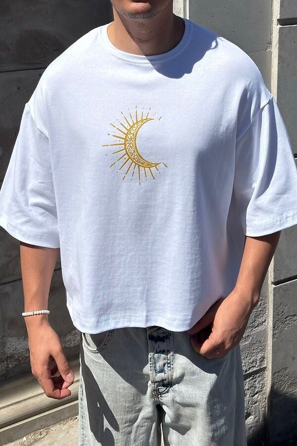 MW Premium Special Oversized Lunar-Sun T-shirt