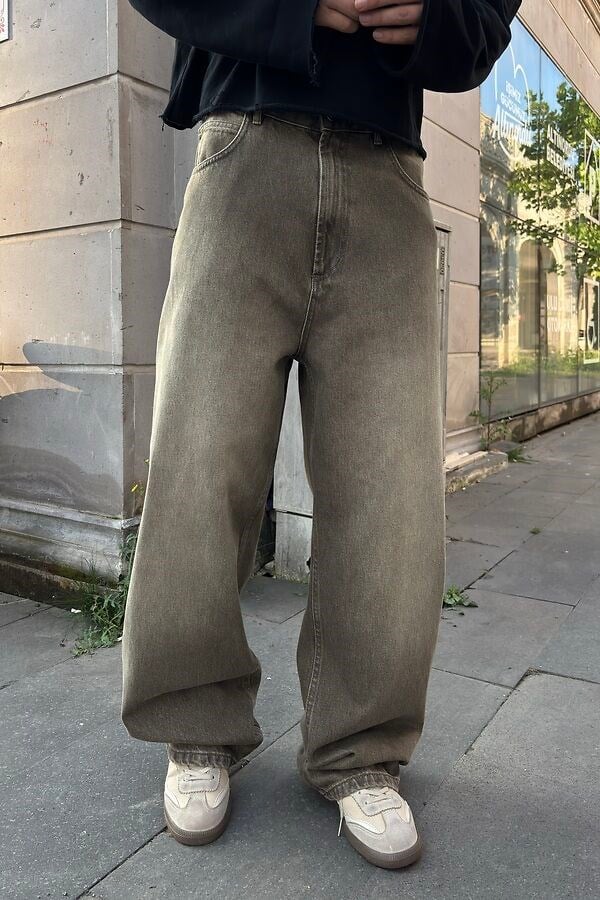 Premium Desert Wash Baggy Denim Jean