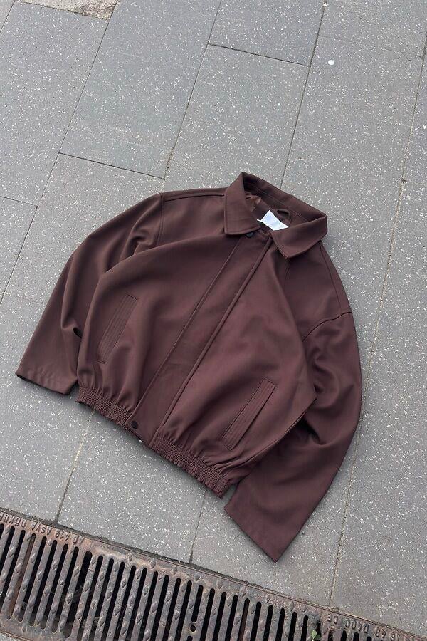 Premium  Hidden Zipper Bomber Jacket