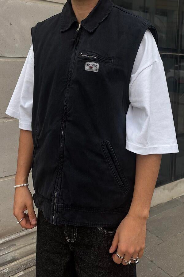 Premium Navy Dex Luca Workwear Vest/jacket