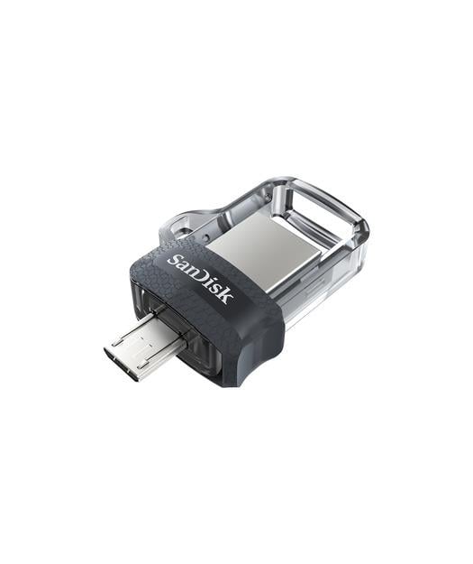 SanDisk Ultra Dual Drive m3.0 64GB Grey - Silver