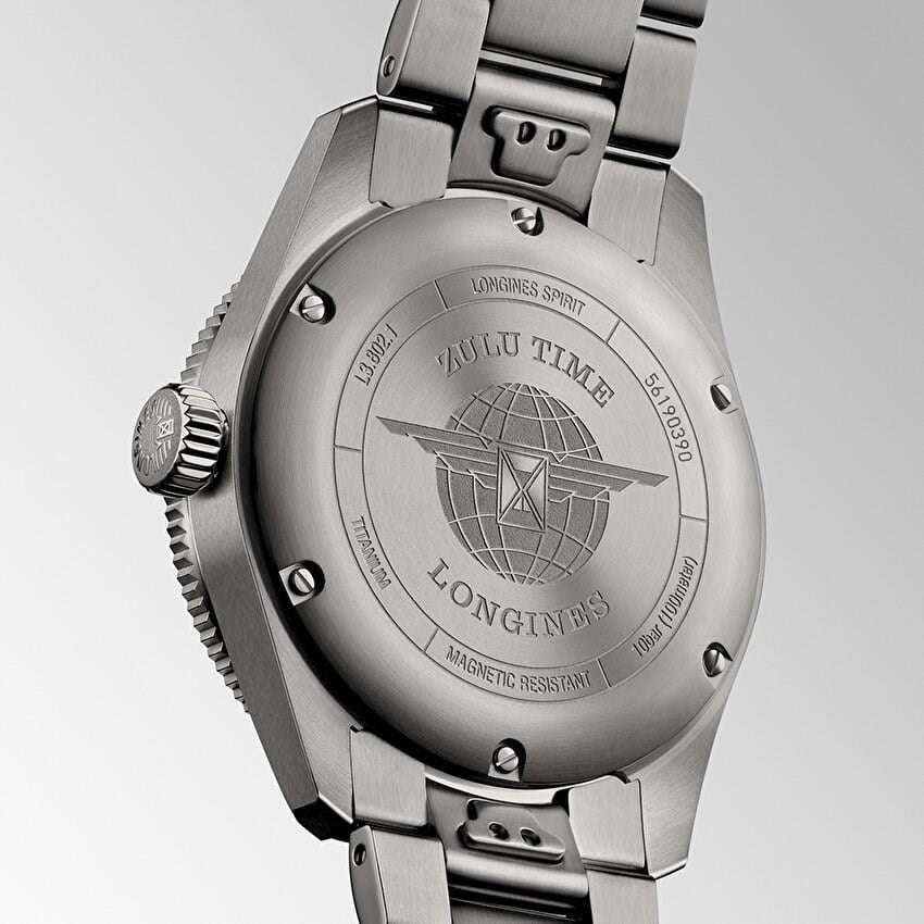 Longines Spirit Zulu Time Titanium L38021536 Kol Saati