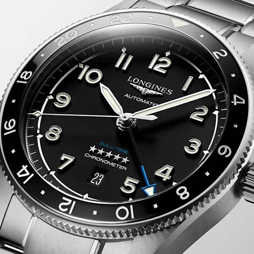 Longines Spirit Zulu Time L38124606 Erkek Kol Saati