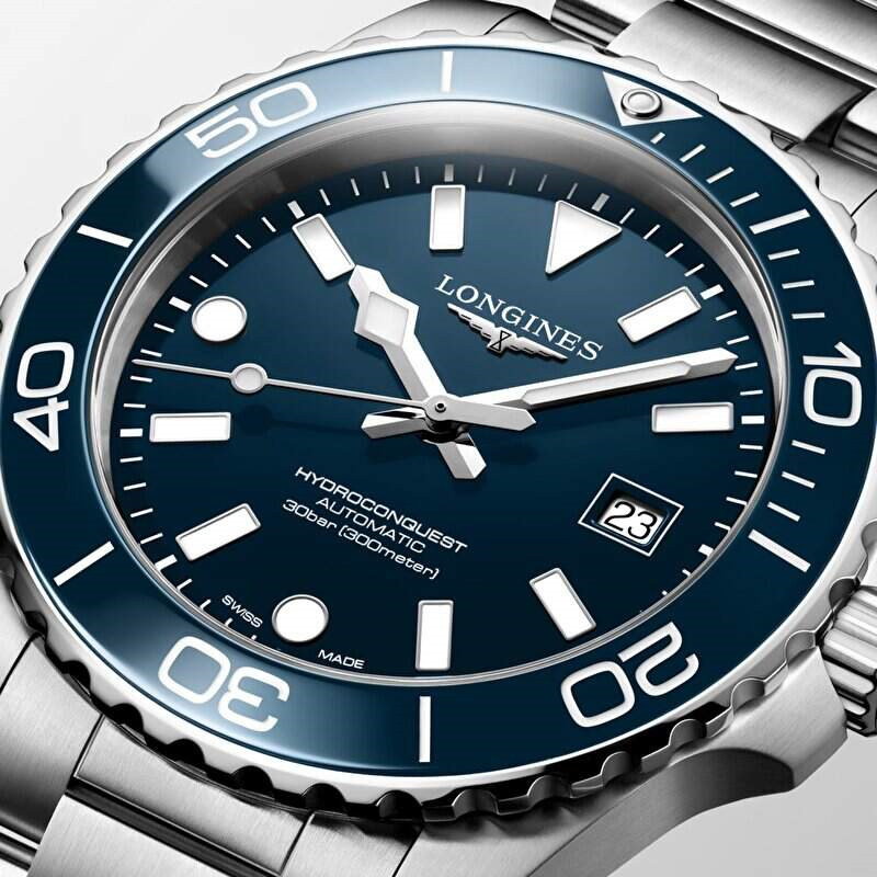 Otomatik Saat, Ø 42.00 mm, paslanmaz çelik ve seramik, L3.788.4.96.6