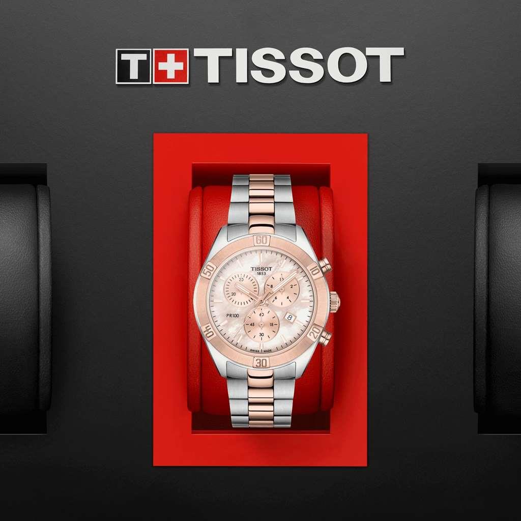 Tissot PR 100 Sport Chic Chronograph T1019172215100 Kol Saati