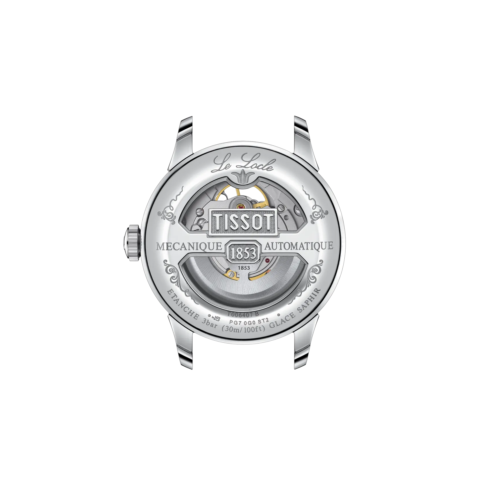 Tissot Le Locle Powermatic 80 Open Heart T0064071103302
