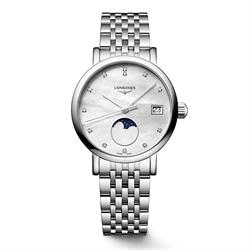 Longines Elegant Collection Moonphase L43304876 Kol Saati