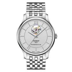 Tissot Tradition Powermatic 80 Open Heart T0639071103800 Kol Saati