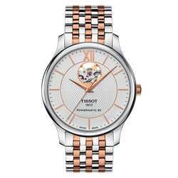 Tissot Tradition Powermatic 80 Open Heart T0639072203801 Kol Saati