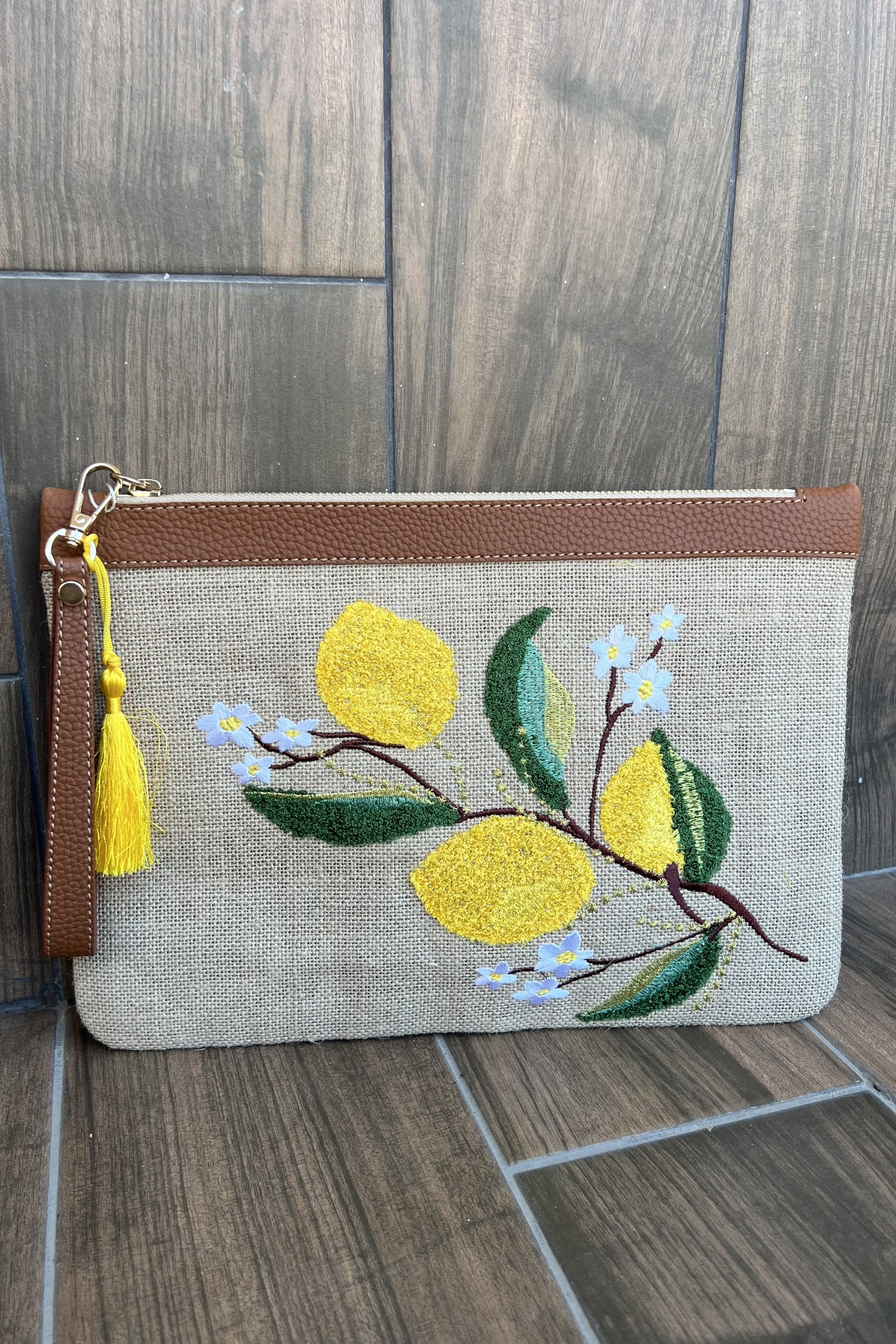 AKDENİZ LİMONLARI CLUTCH ÇANTA - Prime Serisi