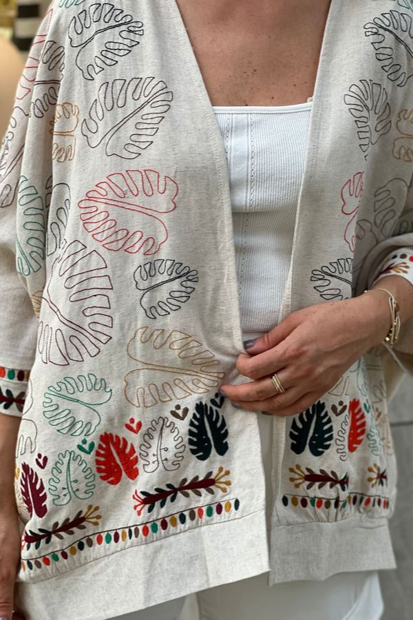 ETNİK DESEN KİMONO 