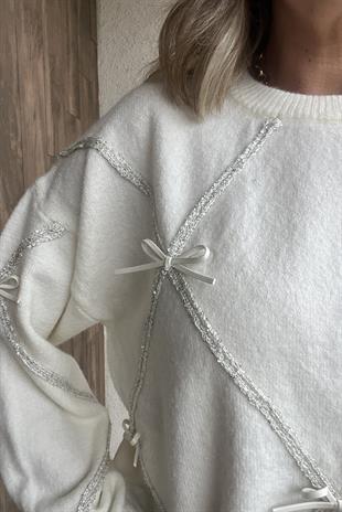 DERİ FİYONKLU PREMİUM İTALYAN EKRU KAZAK