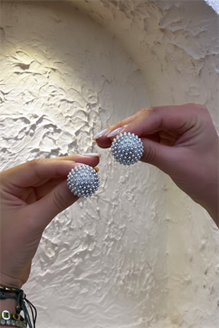 İNCİ DETAYLI KÜPE