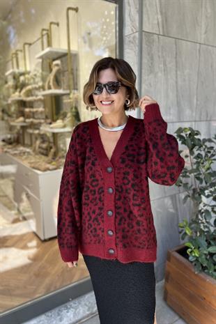 LEOPAR DESEN  ŞARDONLU HIRKA