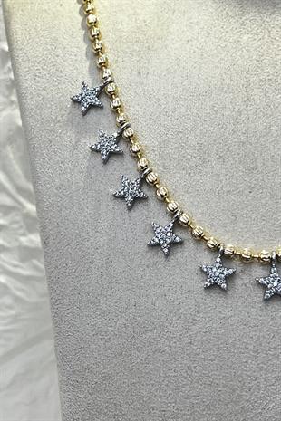 MİNİ YILDIZ KOLYE 45 cm