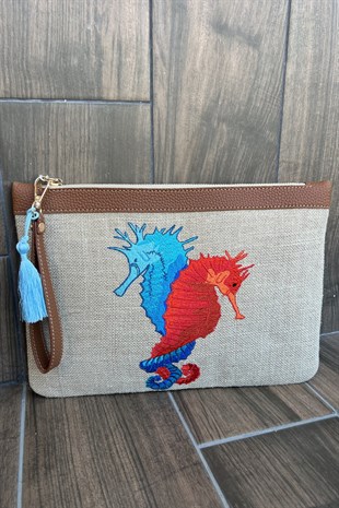 OKYANUS DENİZATI CLUTCH ÇANTA - Prime Serisi
