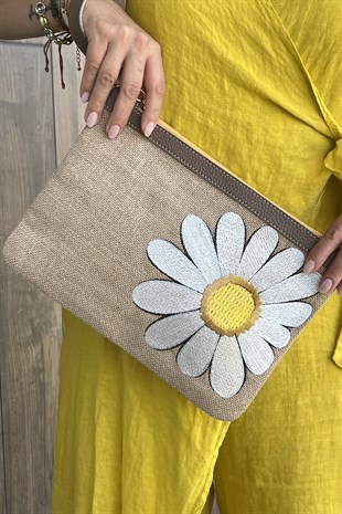 PAPATYA CLUTCH ÇANTA